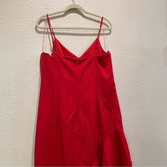 Do+Be Curve red woven asymmetrical dress 1X NWT - Picture 6 of 10